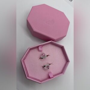 💗SOLD💗Swarovski Pink Crystal Earrings